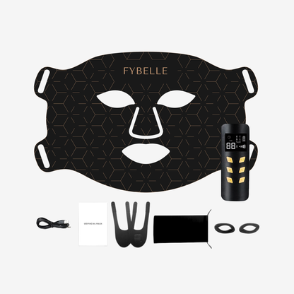 Inside the box Fybelle LED Face Mask